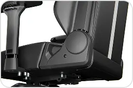 Side view of the affordable Blacklyte Athena Pro gaming chair