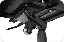 Bottom frame of Blacklyte ergo gaming chair with tilt mechanism