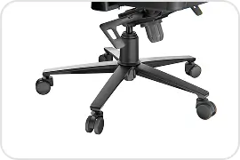 Caster wheels of Blacklyte Athena Pro gaming chair