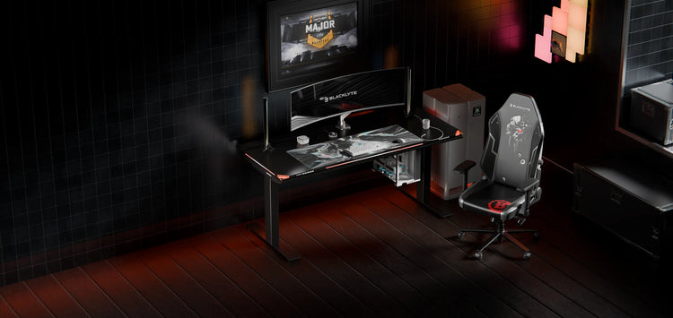 Blacklyte Athena Pro Budapest Major 2025 limited-edition gaming chair collaboration