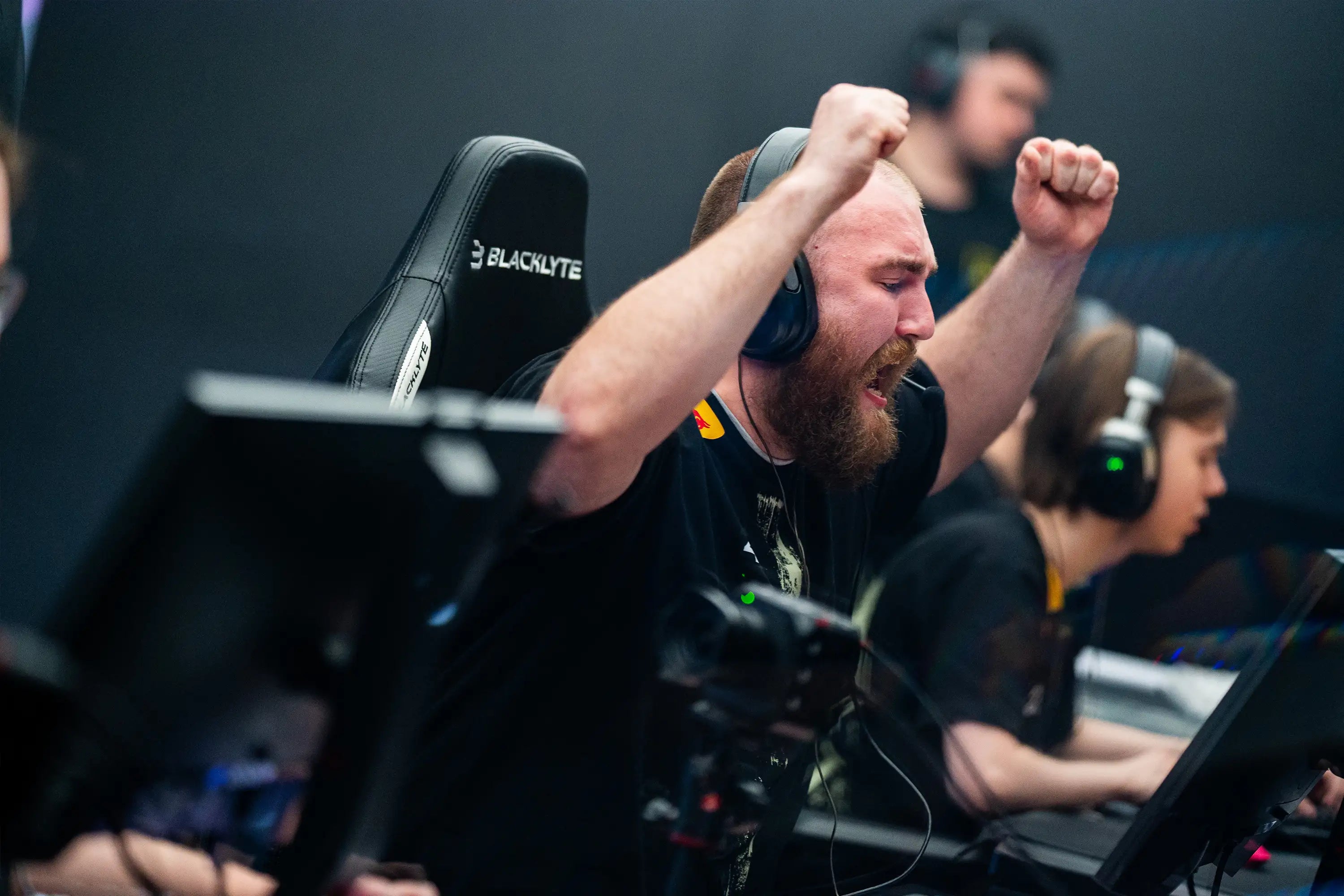 Blacklyte Kraken Gaming Chair Shown in a Gaming Setup