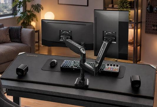 Two Monitor Setup Guide: Desk Space, Mounting, and Alignment