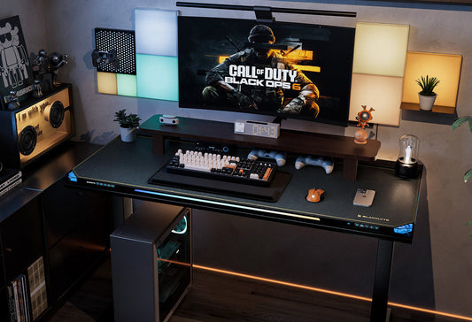 Blacklyte RGB desk for your gaming setup