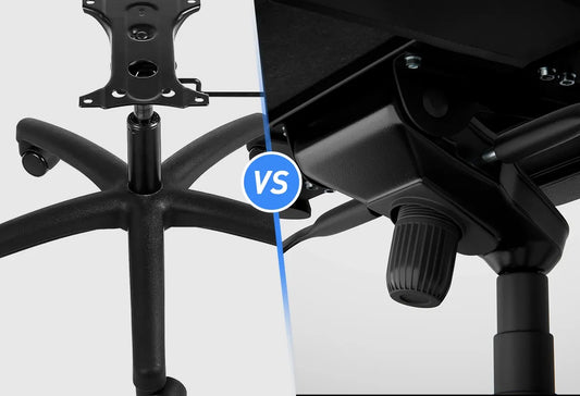 Gaming Chair Base Replacement: Steel vs Aluminum 5-Star Bases Explained
