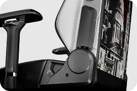 Side View of Budapest Major Gaming Chair