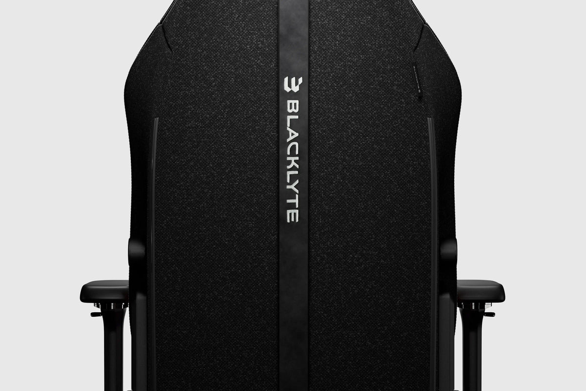 Athena Pro Black Fabric Gaming Chair