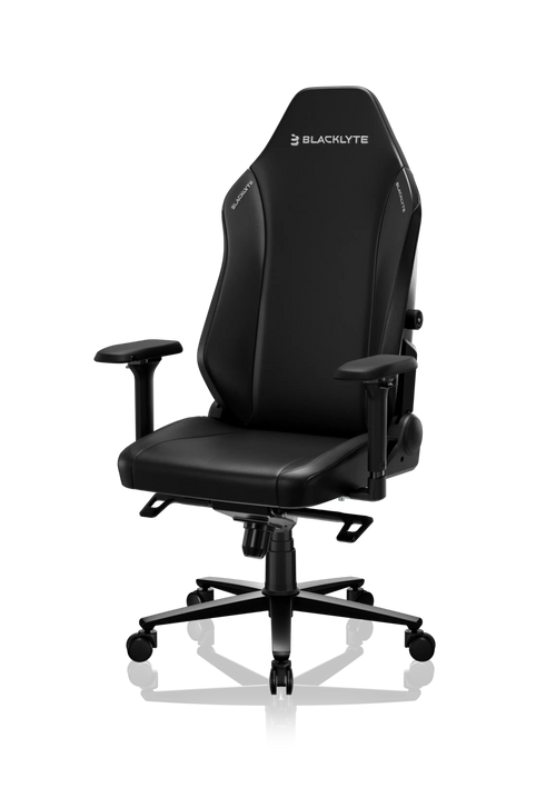 Blacklyte Athena Pro black leatherette gaming chair