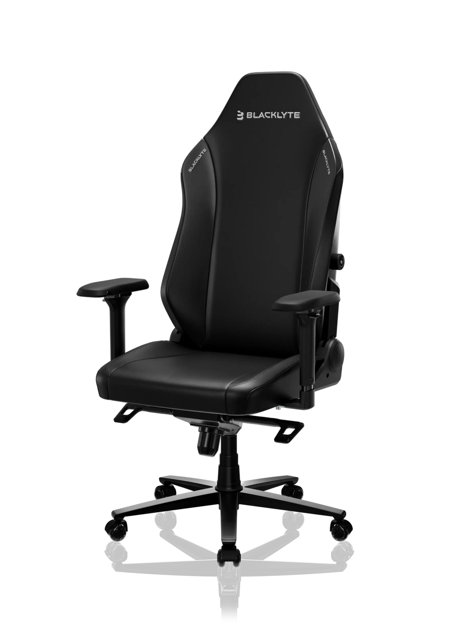 Blacklyte Athena Pro black leatherette gaming chair