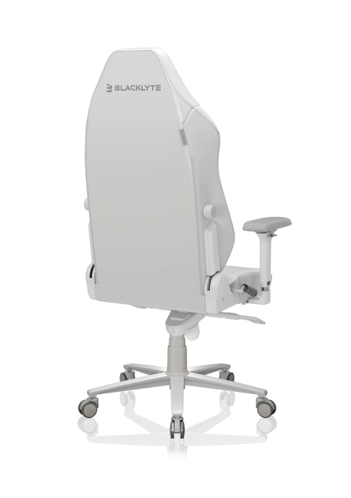 Blacklyte Athena Pro white leatherette gaming chair