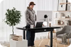 Atlas Lite gaming and office standing desk with cable management