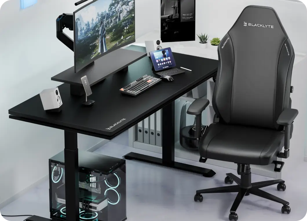 Blacklyte Athena Pro gaming chair designed for high-performance