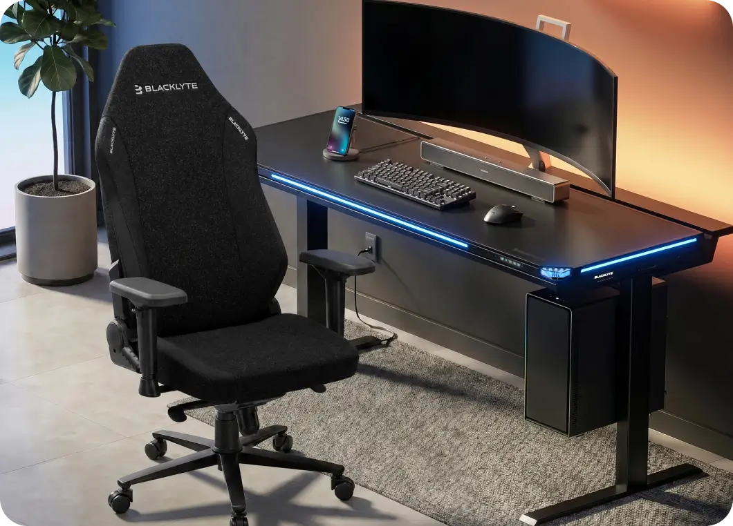 Blacklyte Athena Pro gaming chair designed for home office