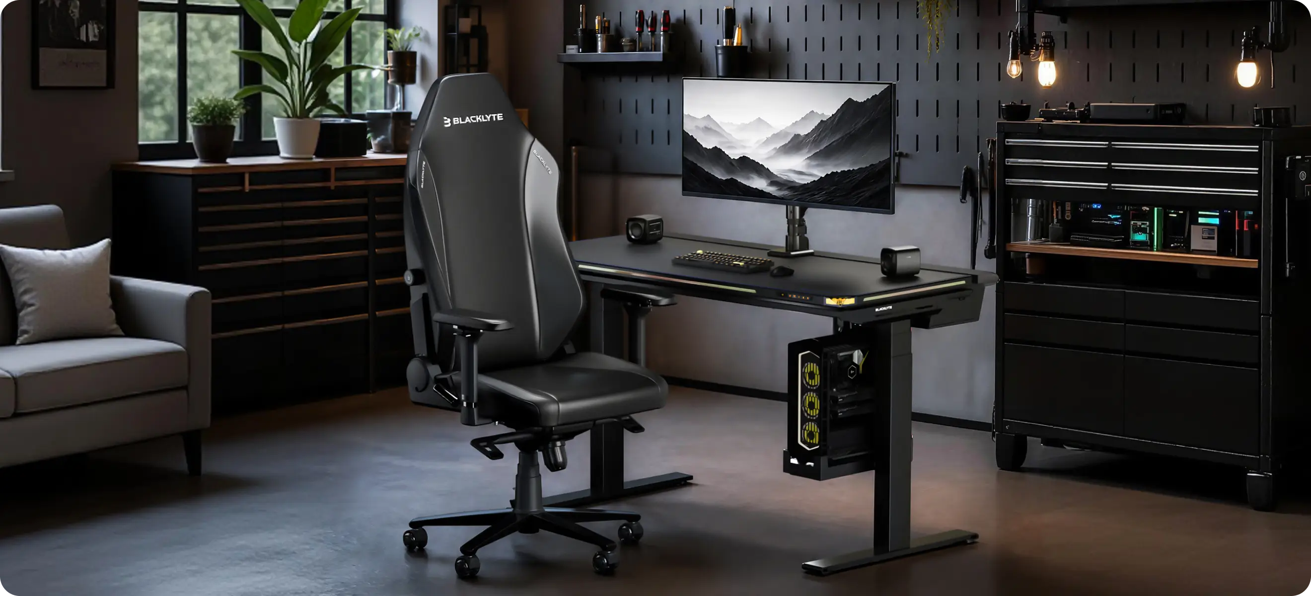 Blacklyte flagship ergonomic gaming chair