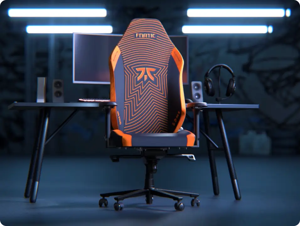 Fnatic gaming chair perfect for competitive esports and streaming