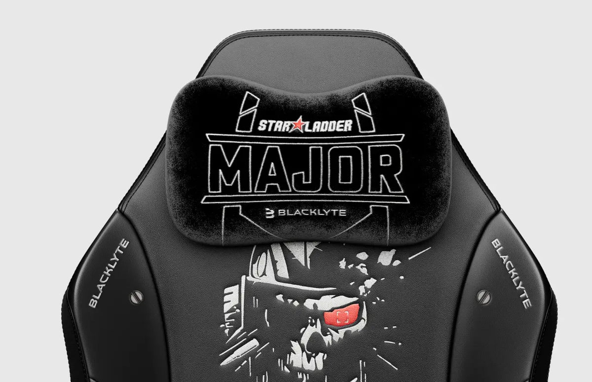 Adjustable Ultra-Soft Velvet Magnetic Headrest of Budapest Major Edition Gaming Chair