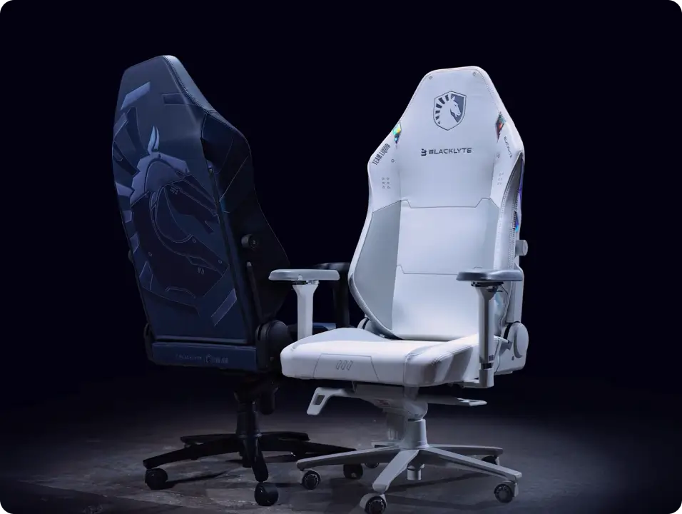 Liquid gaming chair with sleek design and durable build quality