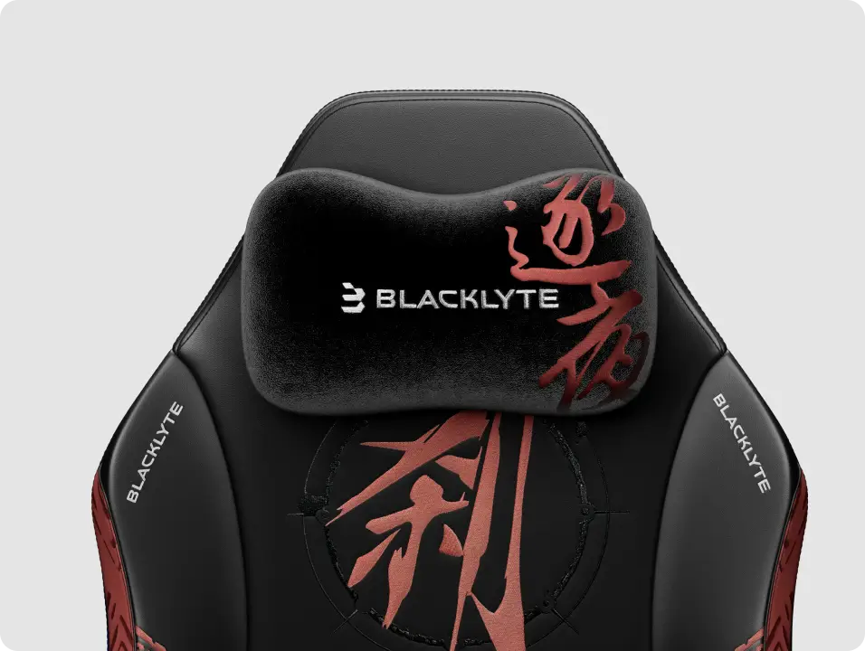 Back view of Athena Pro Wuchang edition gaming chair